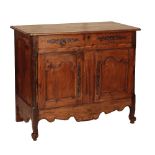 A LOUIS XV PINE AND BEECH BUFFET,