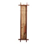 A VICTORIAN ADMIRAL FITZROY WALL BAROMETER,