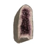 AN AMETHYST GEODE,