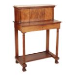 A BIEDERMEYER MAHOGANY BONHEUR DU JOUR,