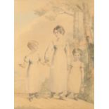 HENRY ELDRIDGE (1768-1821) A study of three children