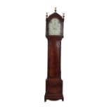 A GEORGE III MAHOGANY LONGCASE CLOCK