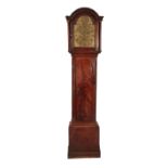 A GEORGE III MAHOGANY LONGCASE CLOCK