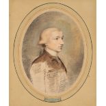 ATTRIBUTED TO DANIEL GARDNER (c. 1750-1805) A portrait of a young man