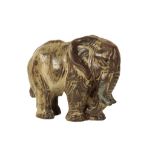 * KNUD KYHN (1880-1969) FOR ROYAL COPENHAGEN: A STONEWARE ELEPHANT