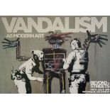 * BANKSY X BASQUIAT 'Vandalism as Modern Art'