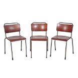PAGHOLZ: A SET OF EIGHT STACKING CHAIRS