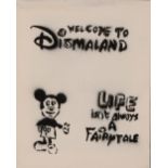 * MANNER OF BANKSY (b. 1974) FOR DISMALAND 'Mickey Mouse - Welcome To Dismaland, Life Isn't Always