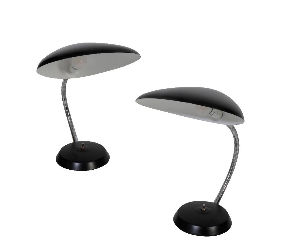 A PAIR OF GUI 'COBRA' TABLE LAMPS