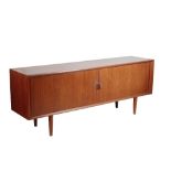 A 1960'S TEAK SIDEBOARD