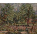 *ELLIOTT SEABROOKE (1886-1950) Landscape With Trees