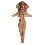 INDUS VALLEY TERRACOTTA FERTILITY FIGURE, POSSIBLY 2000BC