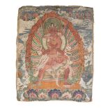 TIBETAN THANGKA, 19TH CENTURY