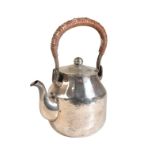 CHINESE EXPORT SILVER TEAPOT, EARLY 20TH CENTURY