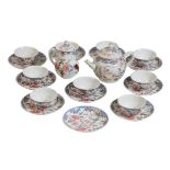 CHINESE EXPORT FAMILLE ROSE TEA SERVICE, QIANLONG PERIOD