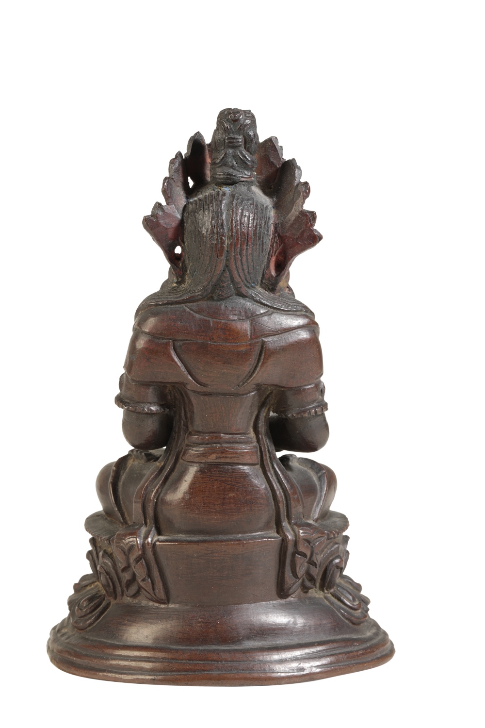 BRONZE FIGURE OF TARA, TIBETAN, 16TH / 17TH CENTURY - Image 3 of 4