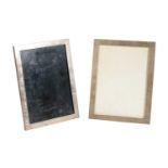 TWO CHINESE EXPORT SILVER PHOTOGRAPH FRAMES, HUNG CHONG, EARLY 20TH CENTURY