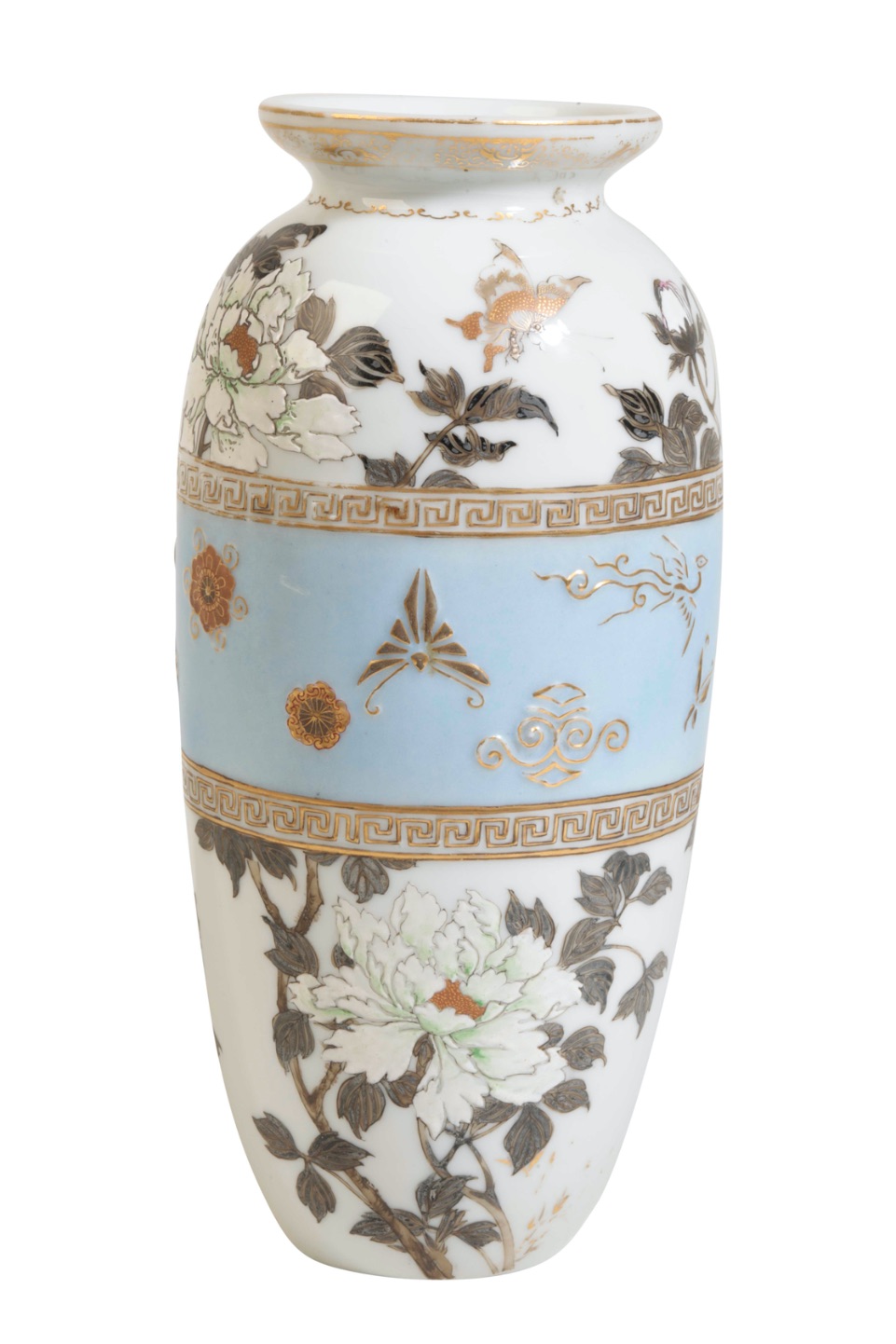 JAPANESE PORCELAIN BALUSTER VASE, MEIJI PERIOD - Image 2 of 3