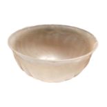 CARVED SMALL MUGHAL-STYLE WHITE JADE BOWL, ZHENGE YU YONG MARK, 18TH/19TH CENTURY