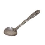 FINE SILVER 'DRAGON' SPOON, TIBET, 19TH CENTURY