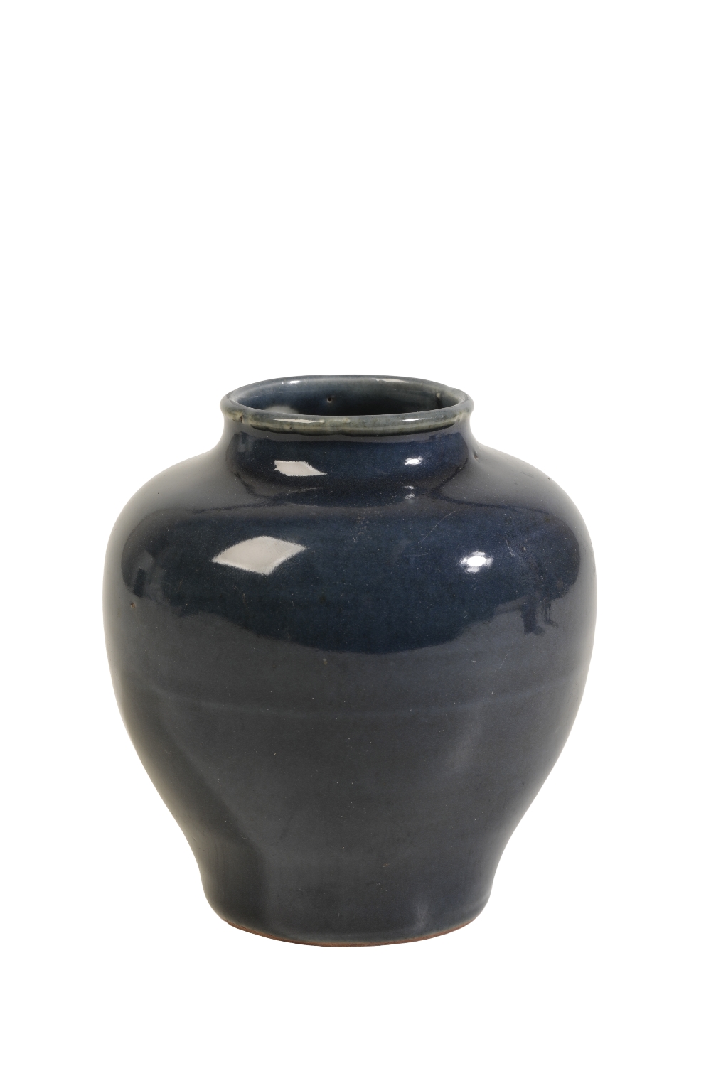 BLUE-GLAZE BALUSTER JAR, WANLI PERIOD