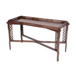 FOLDING HUANGHUALI AND HONGMU PICNIC TABLE, QING DYNASTY