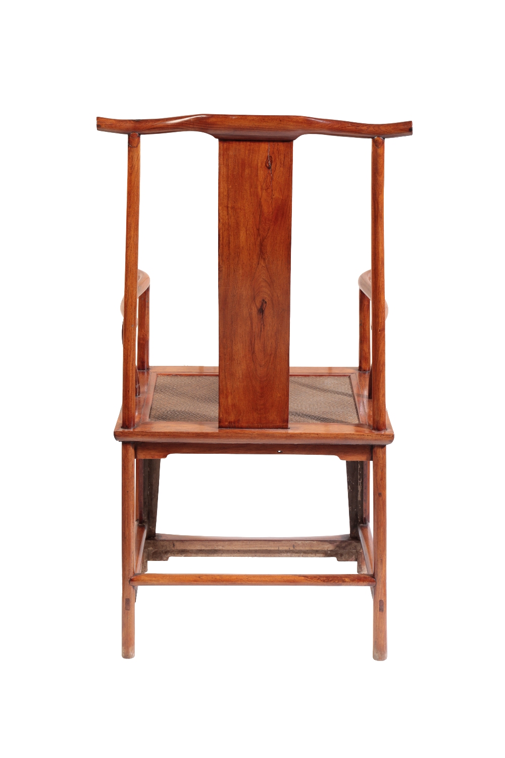 A PAIR OF HUANGHUALI YOKEBACK ARMCHAIRS (SICHUTOUGUANMAOYI) 17TH / 18TH CENTURY - Image 5 of 5