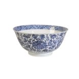 BLUE AND WHITE BOWL, KANGXI SIX CHARACTER MARK AND OF THE PERIOD