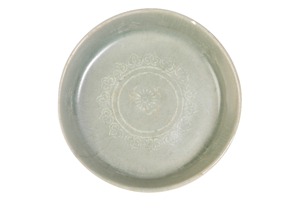 SMALL KOREAN CELADON-GLAZED DISH, JOSEON PERIOD - Image 2 of 2