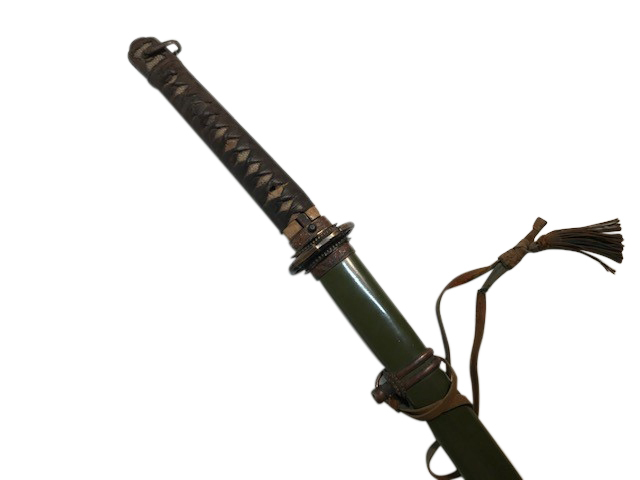 JAPANESE WW2 OFFICERS KATANA, 20TH CENTURY - Image 6 of 8