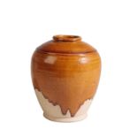 AMBER-GLAZE JAR, TANG DYNASTY