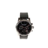 MONTBLANC TIMEWALKER GENTLEMAN'S STAINLESS STEEL WRIST WATCH