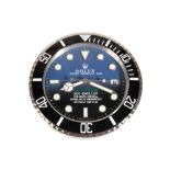 ROLEX STYLE WALL CLOCK SEADWELLER DEEP SEA