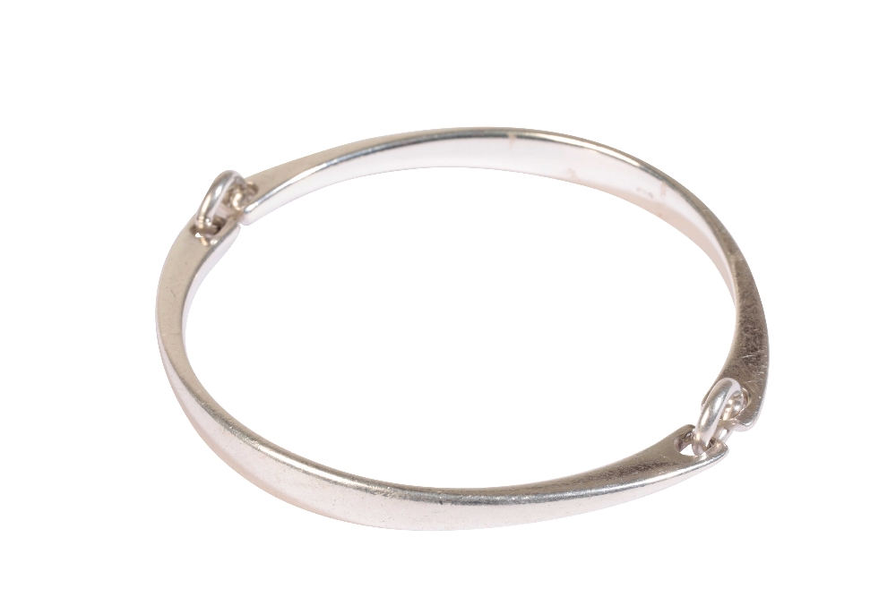 HANS HANSEN FOR GEORG JENSEN: A SILVER BANGLE