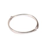 HANS HANSEN FOR GEORG JENSEN: A SILVER BANGLE