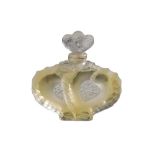 LALIQUE FLACON COLLECTION 'DEUX COEURS'