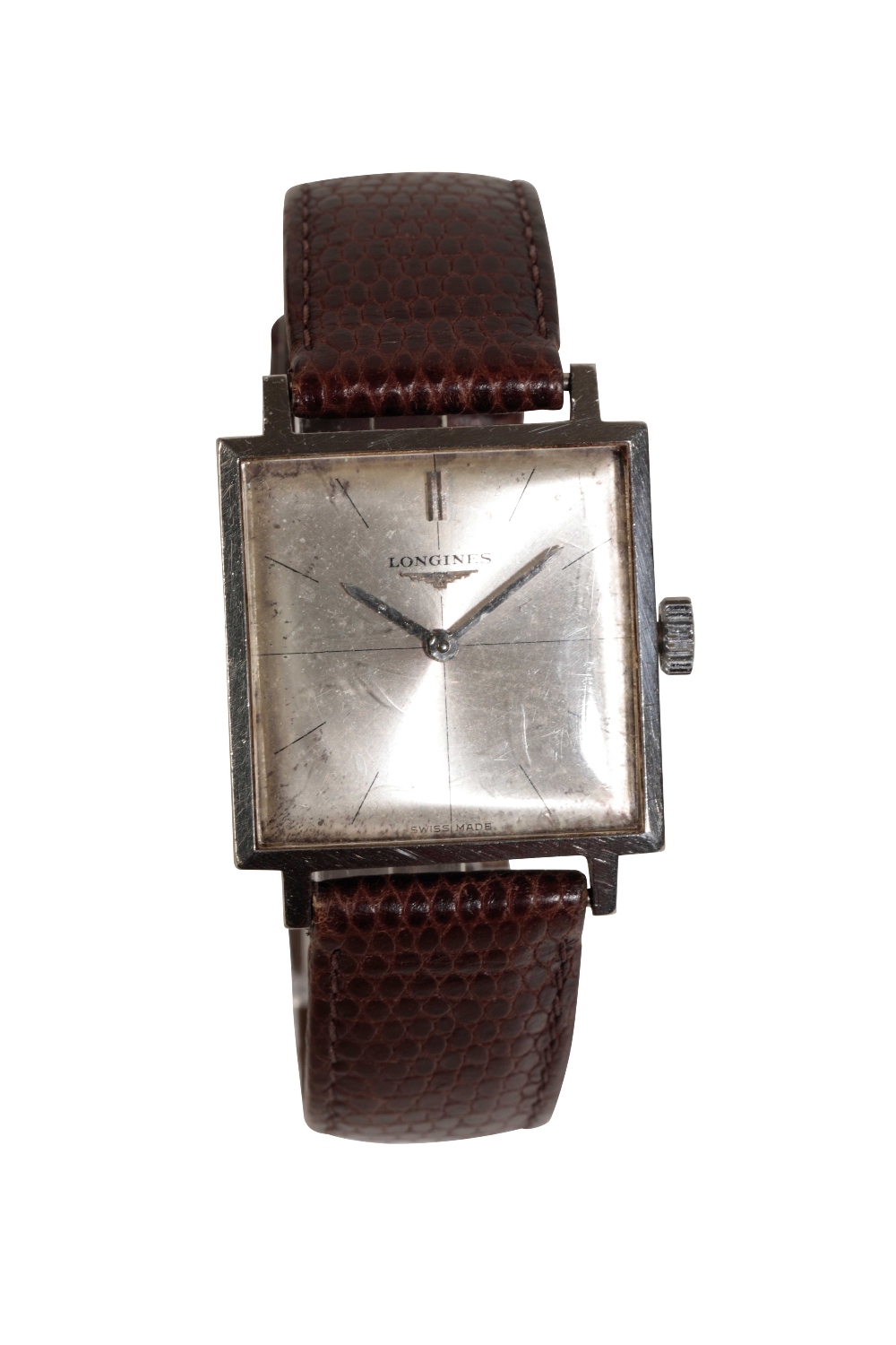 LONGINES GENTLEMAN'S STAINLESS STEEL CASE WRIST WATCH