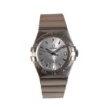 OMEGA CONSTELLATION GENTLEMAN'S STAINLESS STEEL BRACELET WATCH