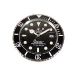 ROLEX STYLE WALL CLOCK OYSTER PERPETUAL DATE SUBMARINER