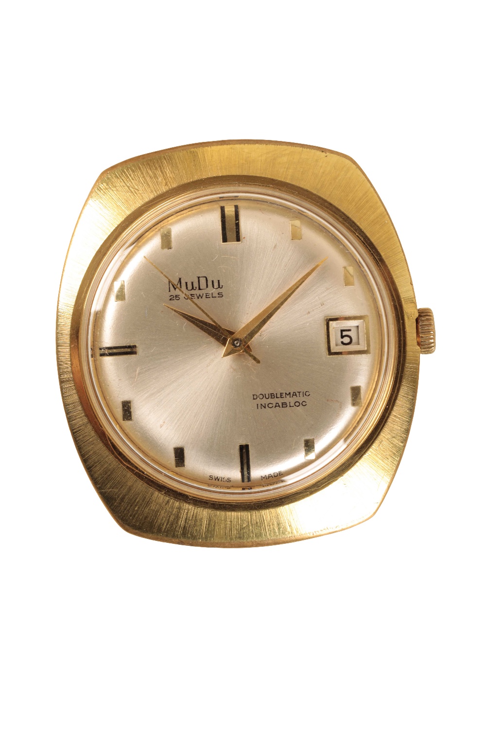 Mu Du GOLD PLATED GENTLEMAN'S WRIST WATCH