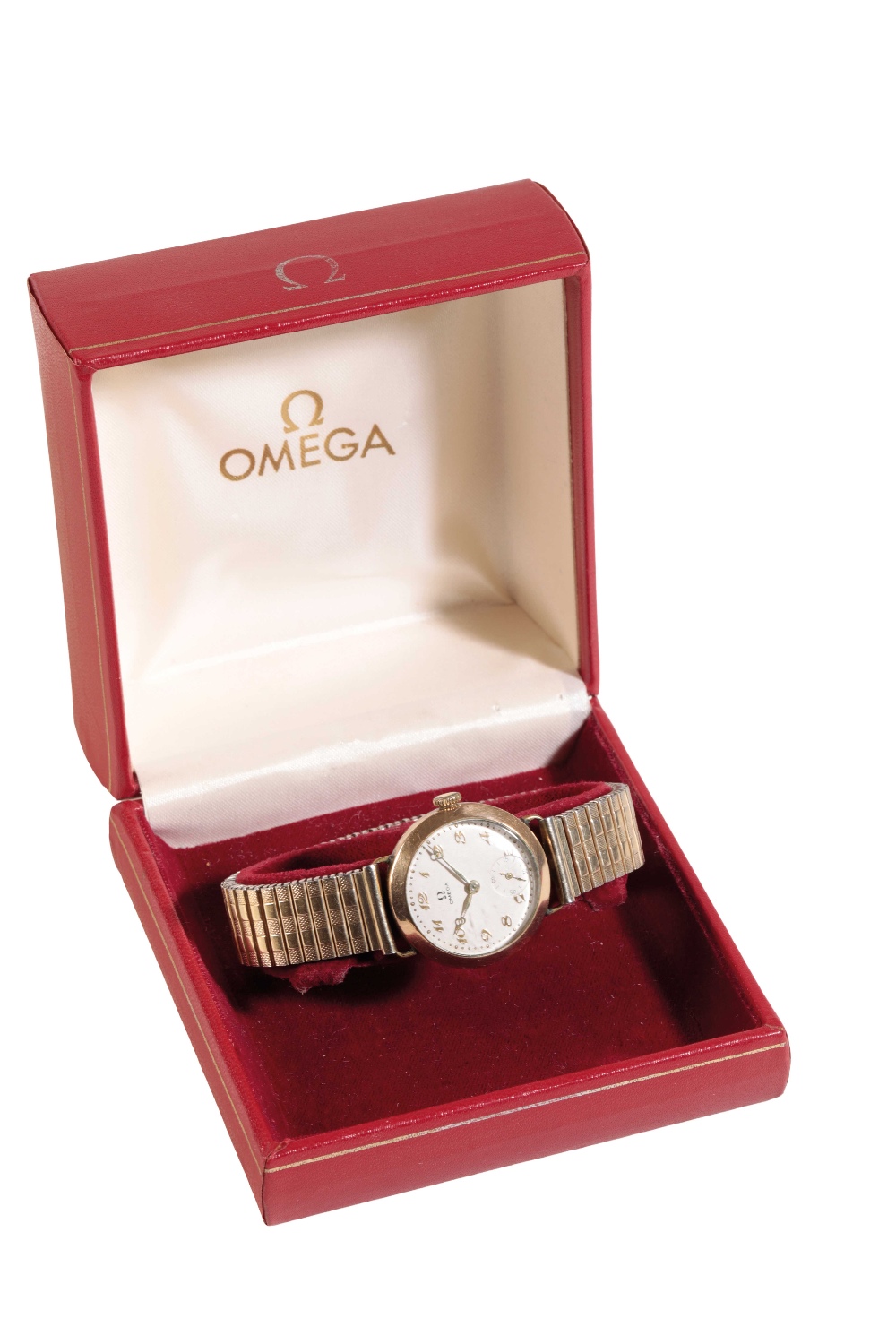 OMEGA GOLD PLATED GENTLEMAN'S BRACELET WATCH - Image 2 of 2