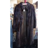 A LADIES MINK FUR COAT