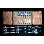 COLLECTION OF MIXED SILVER FLATWARE (c.6.6oz)
