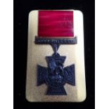 A 'VICTORIA CROSS' PAPERWEIGHT in a fitted box