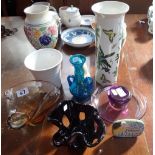 A PORTMEIRON BOTANIC GARDEN VASE, ceramics and glassware