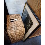 A WICKER BASKET and a Thai picture (2)