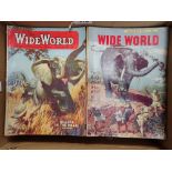 A COLLECTION OF VINTAGE,'THE WIDE WORLD' MAGAZINE, from Jan 1959-Nov 1963 (40)