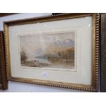 CORNELIUS PEARSON: 'Loch Lomond', watercolour signed and dated 1891