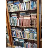 A LARGE COLLECTION OF BOOKS (CONTENTS OF BOOK CASE)