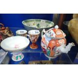 A CHINESE EXPORT TEAPOT and similar Oriental ceramics
